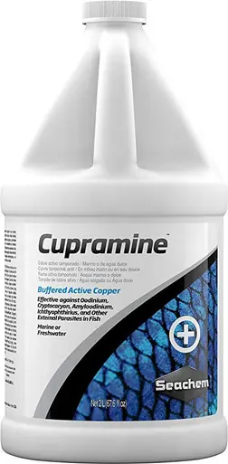 Seachem Cupramine 2 Liter - Aquarium Supplies