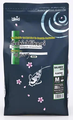 Hikari Saki-Hikari KOI Balance Floating Pellet Medium 4.4 lbs