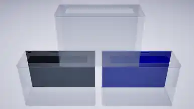 ProStar 55 Gallon 36"Lx15"Wx24"H Rectangular Acrylic Aquarium - Fish Tanks
