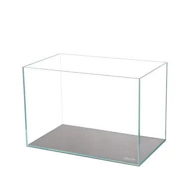 Lifegard Rimless Low Iron Ultra Clear Aquarium 8mm (40 gallons, 29.53" x 17.72" x 17.72") - Fish Tanks