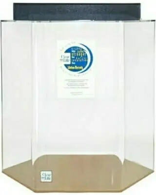Clear For Life 21" Dia x 24"H 35 Gallon Hexagon - Fish Tanks