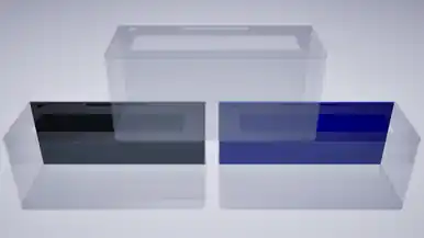 ProStar 40 Gallon 36"Lx15"Wx16"H Rectangular Acrylic Aquarium - Fish Tanks
