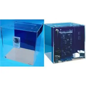 Clear-for-Life 10-Gallon 10"Lx10"Wx14"H Cube Uniquarium