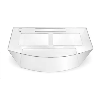 SeaClear 36-Gallon 30"Lx15"Wx21"H Bow Front Acrylic Fish Tank