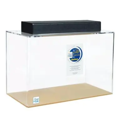 Clear for Life Acrylic Aquarium 15 Gallon Rectangle- 24"L x 13"W x 12"H