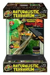 ZooMed Naturalistic Terrarium Crested Gecko Kit - Fish Tanks