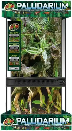 ZooMed Paludarium (12"x 12" x 24" / 4 Gallon) - Fish Tanks