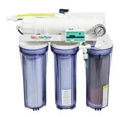SpectraPure Line Pressure RO/DI Five-Stage MaxCap Manual Flush 90 GPD System