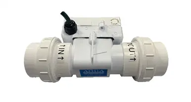 AquaUltraviolet Flow Switch, For the Classic or SL Series (GRID) Complete with 2" Unions and Cords - Aquarium Equipment