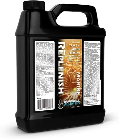 Brightwell Replenish Liquid Trace & Minor Minerals for all Marine Aquaria 2L - Aquarium Supplies
