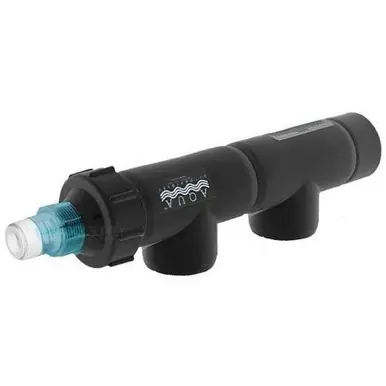 Aqua Ultraviolet Classic Inline UV Sterilizer 15 Watt Black 3/4" Barb - Aquarium Equipment