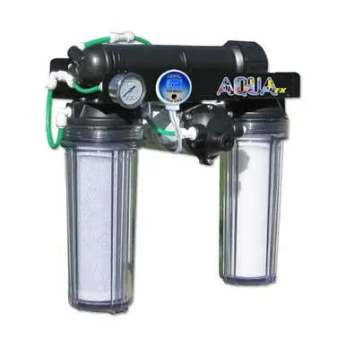 AquaFX Dolphin Platinum RO System Chloramine 100GPD w/ Std. Pump - Aquarium Equipment