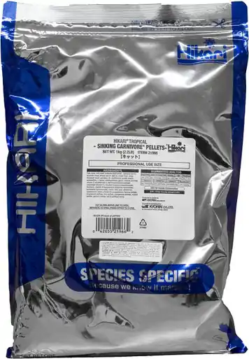 Hikari Sinking Carnivore Pellet 2.2 lb - Aquarium Supplies
