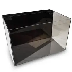 Lifegard Crystal Aquarium Low Iron Ultra Clear Back Filter W/ Pump 9.9 Gallons - Fish Tanks