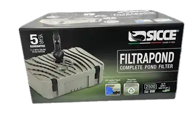Sicce FILTRAPOND 2500 Filter 660 gph 9w UV-C