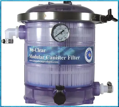 Inland Seas Nu-Clear Model 533 Mechanical Canister Filter 25 Micron Cartridge