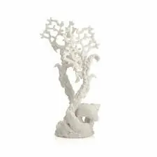 biOrb Large Fan Coral Ornament White - Aquarium Supplies