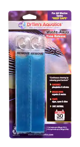 DrTim's Aquatics MARINE Waste-Away Gel LG 2-pk (200 gal)