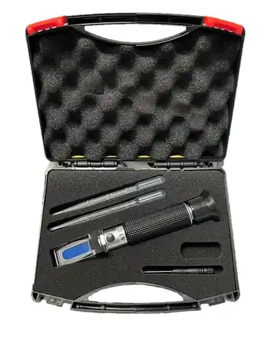 Aquarium Elements Premium Saltwater Refractometer LG Black Case - Aquarium Supplies
