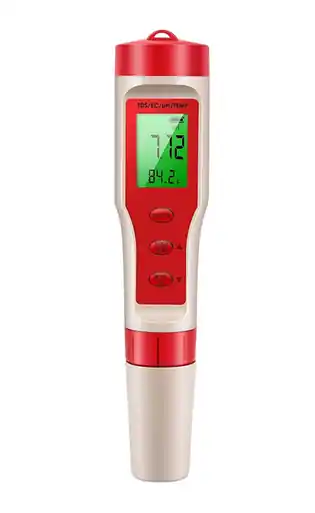 Aquarium Elements TDS / pH / EC / Temp Meter - Aquarium Supplies