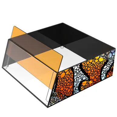 Flipper Top Down Viewer Limited Edition Clownfish - Aquarium Supplies