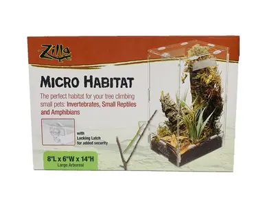 Zilla Micro Habitat Arboreal Large - Fish Tanks