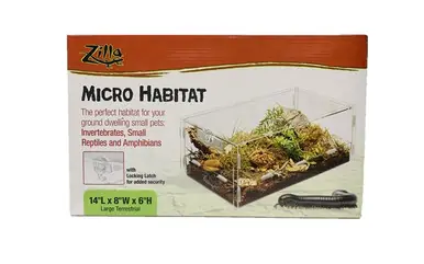 Zilla Micro Habitat Terrestrial Large - Fish Tanks