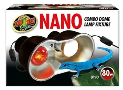 ZooMed Nano Combo Dome Lamp Fixture - Fish Tanks