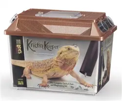 Lee's Kricket Keeper, Large, w/ LID and Feeder Tubes - Fish Tanks