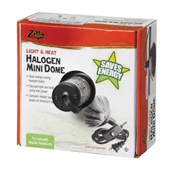 Zilla Mini Halogen Dome Fixture - Fish Tanks