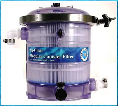 Inland Seas Nu-Clear Model 530 Mechanical Canister Filter 25 Micron Cartridge