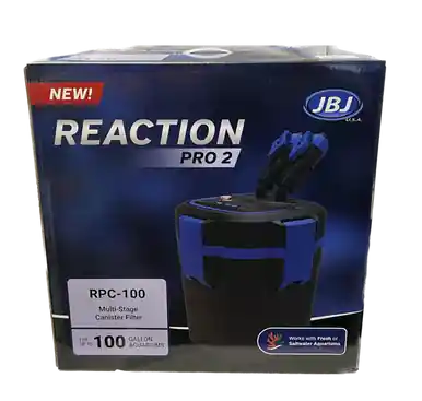 JBJ Reaction PRO 2 - Multi Stage Canister Filter 7 Watt UV - 360 gph