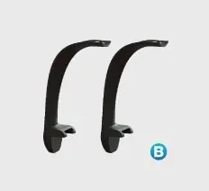 EcoTech RMS Multi-Light Tank Mount Arms