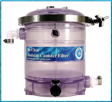 Inland Seas Nu-Clear Model 506 Empty Filter Body with Media Grid
