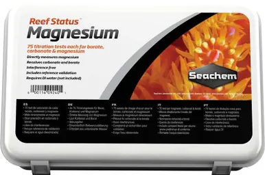 Seachem Reef Status Magnesium Carbonate Test Kit - Aquarium Supplies