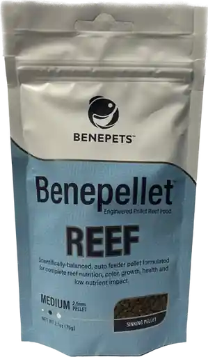 Benepets REEF Benepellet 2.5mm Medium Bag - Aquarium Supplies