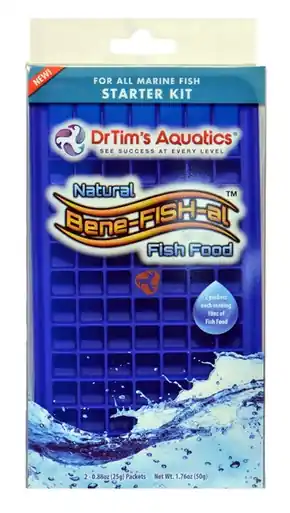 DrTim's Aquatics MARINE Fish Food Starter Kit - Aquarium Supplies