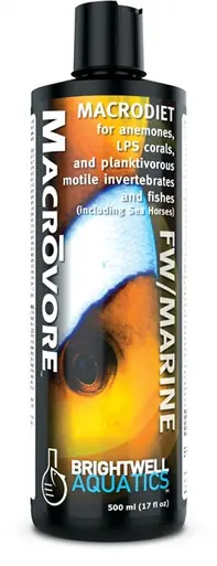 Brightwell Macrovore Macrodiet 500mL - Aquarium Supplies