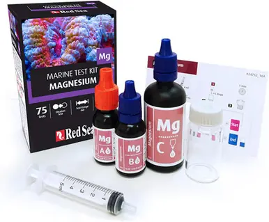 Red Sea MCP Magnesium Test Kit 75 Tests - Aquarium Supplies