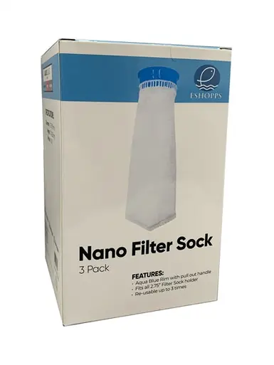 Eshopps Nano Filter Sock 2.75" 300 Micron (3 Pack) - Fish Tanks