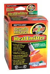 Zoo Med ReptiCare Ceramic Infrared Heat Emitter 100 Watt - Fish Tanks