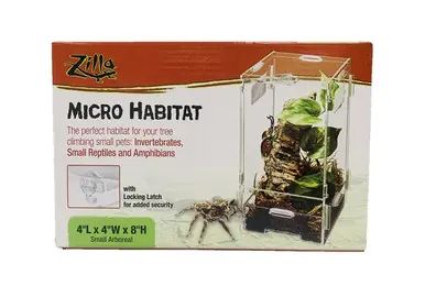 Zilla Micro Habitat Arboreal Small - Fish Tanks
