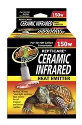 Zoo Med ReptiCare Ceramic Infrared Heat Emitter 150 Watt - Fish Tanks