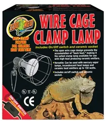 Zoo Med Wire Cage Clamp Lamp - Fish Tanks