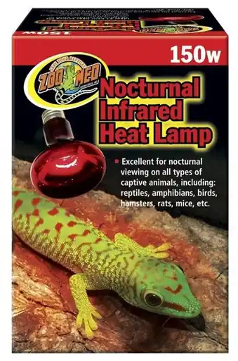 ZooMed Nocturnal Infrared Heat Lamp 150 Watt - Fish Tanks
