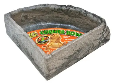 Zoo Med Repti Rock Corner Water Dish LG - Fish Tanks