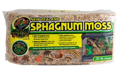 Zoo Med New Zealand Sphagnum Moss .33lb - Fish Tanks