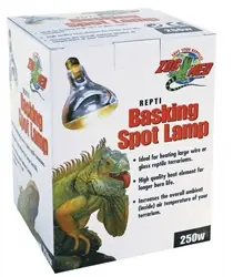 Zoo Med Repti Basking Spot Lamp 250 Watt - Fish Tanks
