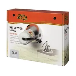 Zilla Reflector Dome Silver 5.5" - Fish Tanks