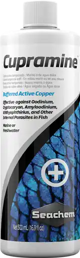 Seachem Cupramine 500mL - Aquarium Supplies